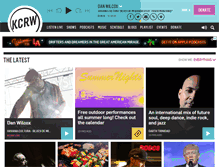 Tablet Screenshot of feeds.kcrw.com